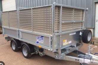 Ifor Williams TT3621 Tipphenger med mye utstyr