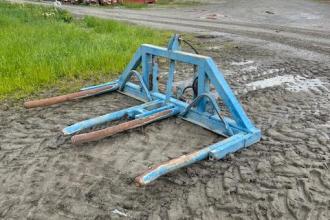 Dobbel rundballeløfter / transportør