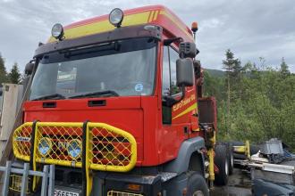 Iveco Trakker 6x6 bergingsbil/ kranbil