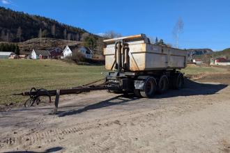 Istrail 3 Akslet Dumper Slepvogn