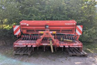 Maschio horisontalfres med såmaskin og pakkerull