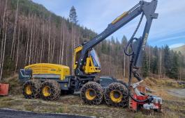 Ecolog 688E Hogstmaskin med Logmax 6000v agregat