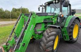 John Deere 6430 Premium med Quicke 56 frontlaster