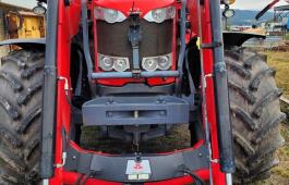 Massey Ferguson 6616 Dyna VT med MF 956 laster