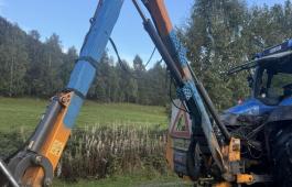 Ferri 6kran og Fransgård kjetting kantslåtter