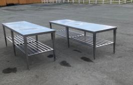 Rustfrie bord  Ny pris !