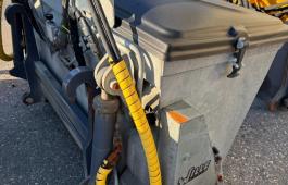 Wille Galvanisert selvlastende sandspreder(vals)