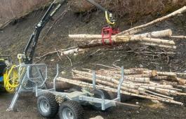 ATV Skogsvogn /tømmervogn - Mva Fritt